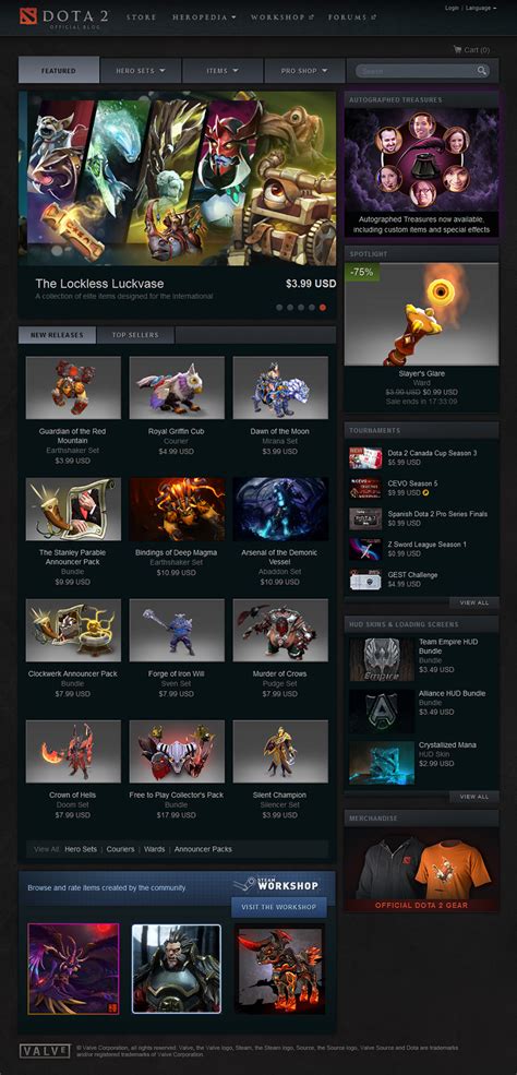 dota 2 item shop